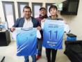 La Municipalidad de Santa Lucía brindó apoyo a los combinados sub 16 masculino y femenino de Sportivo de Vóley 